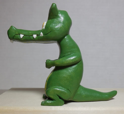 wood carving pattern alligator